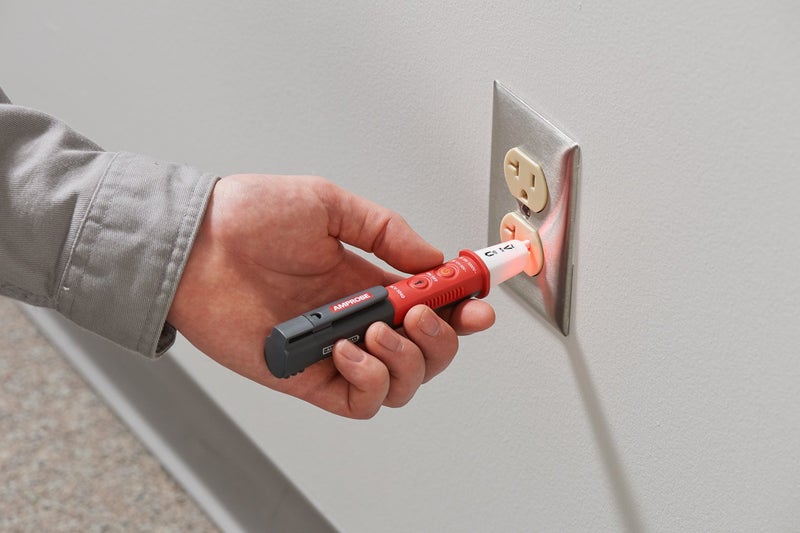 Amprobe NCV-1040 Non-Contact Voltage Probe with Flashlight and Magnetic Solenoid Testing - Image 2